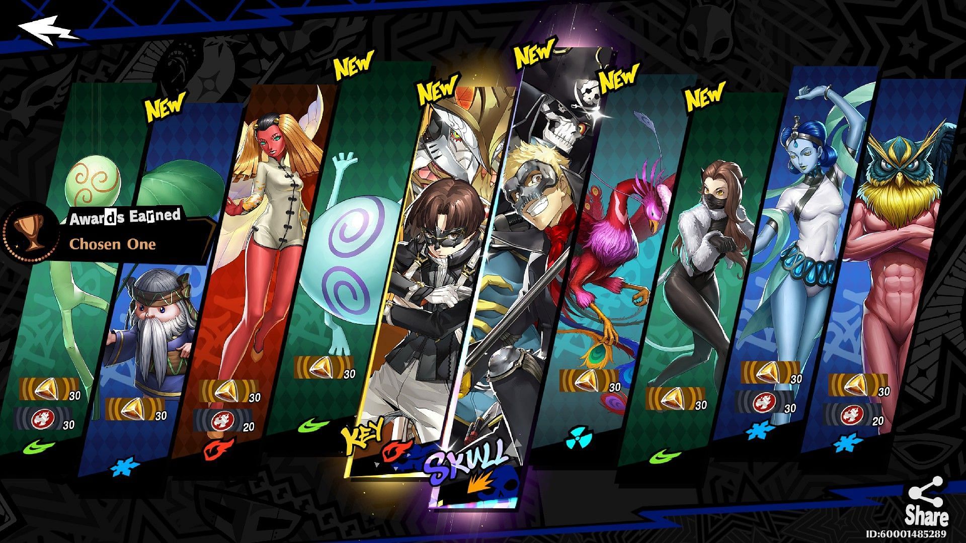 The beginner banner will reward you with one standard 5-star (Image via ATLUS)